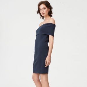 Club Monaco Blue Chavelle Sweater Dress NWT